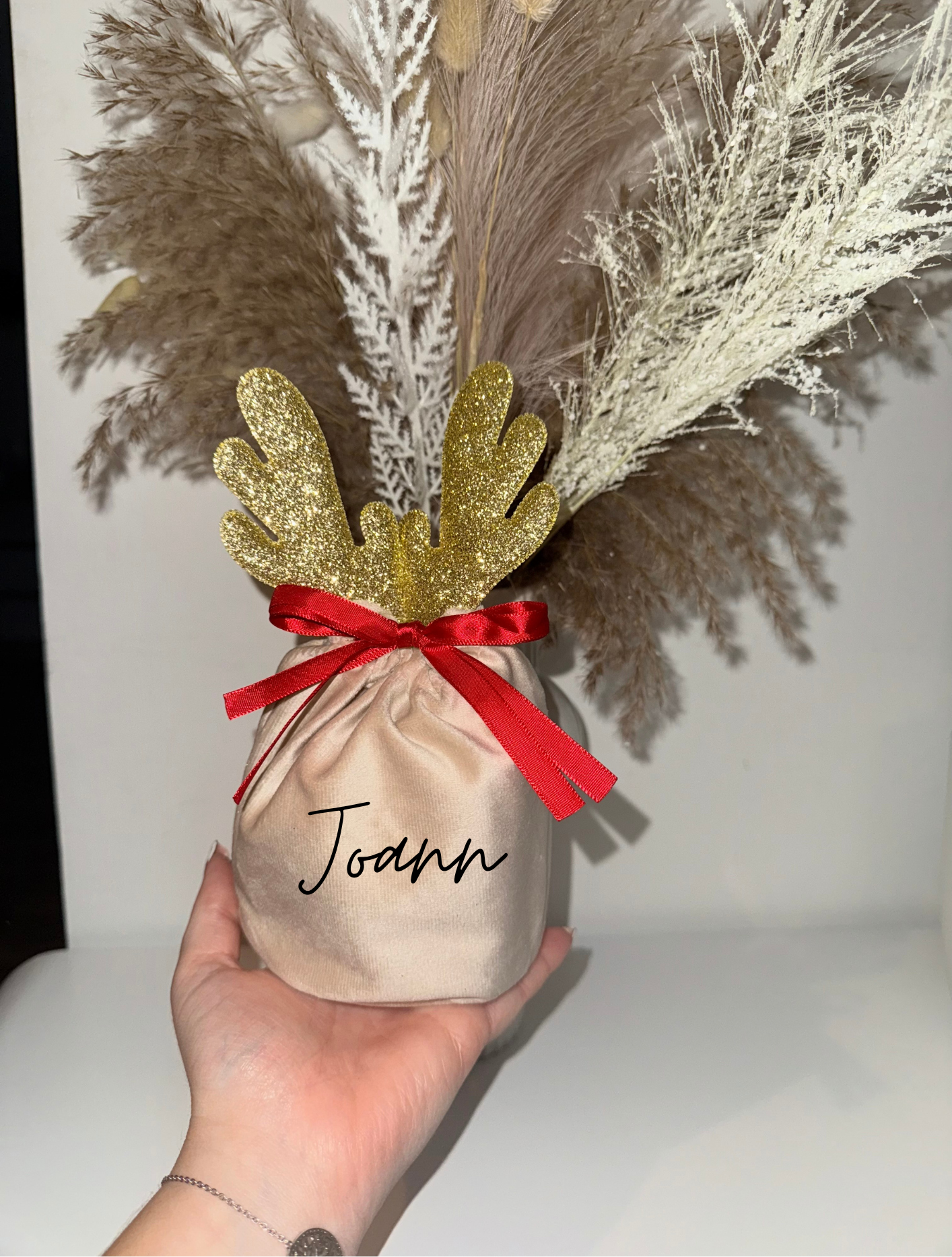 Pochon de Noël personnalisé