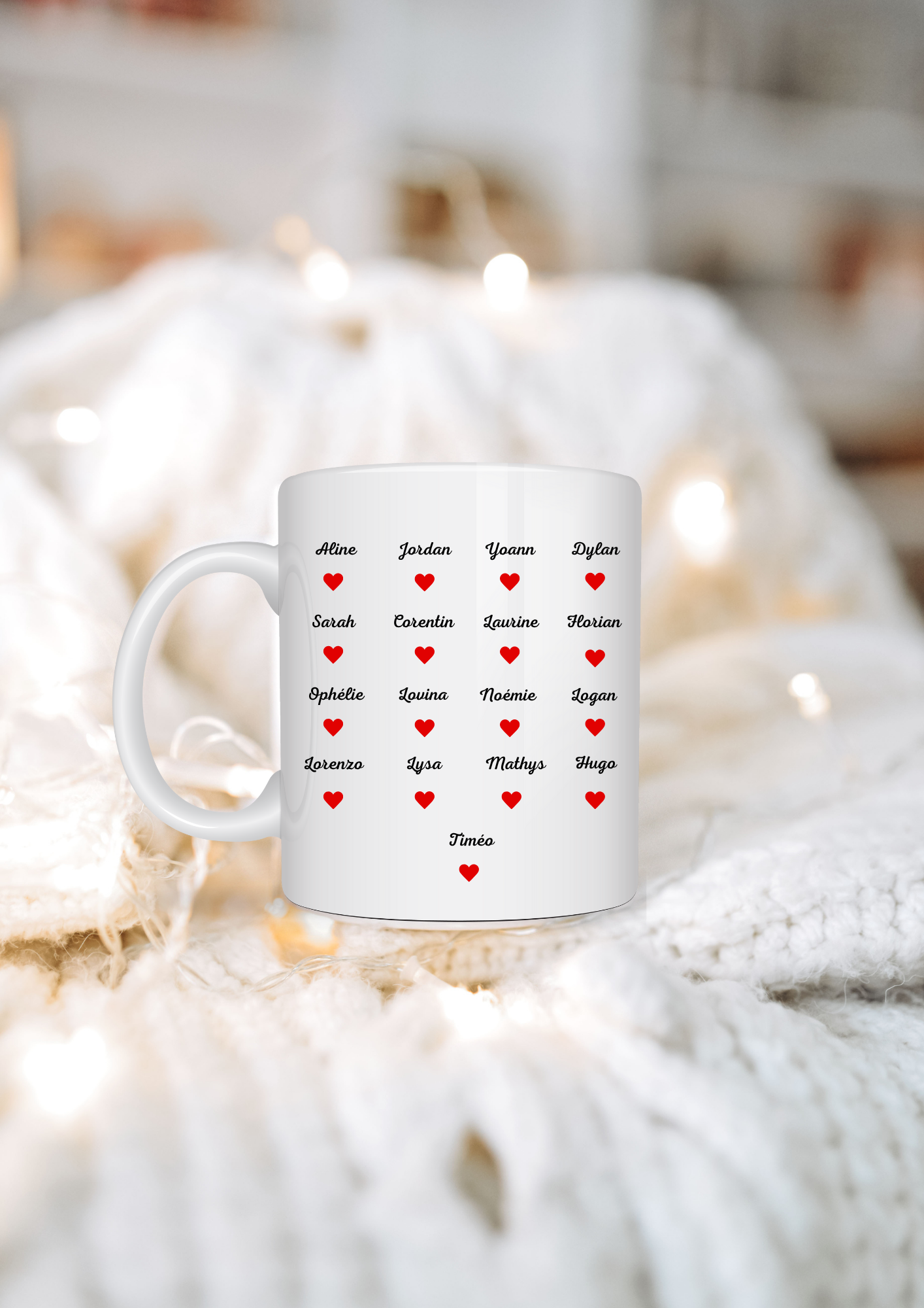 Tasse "Super Mamie" personnalisée