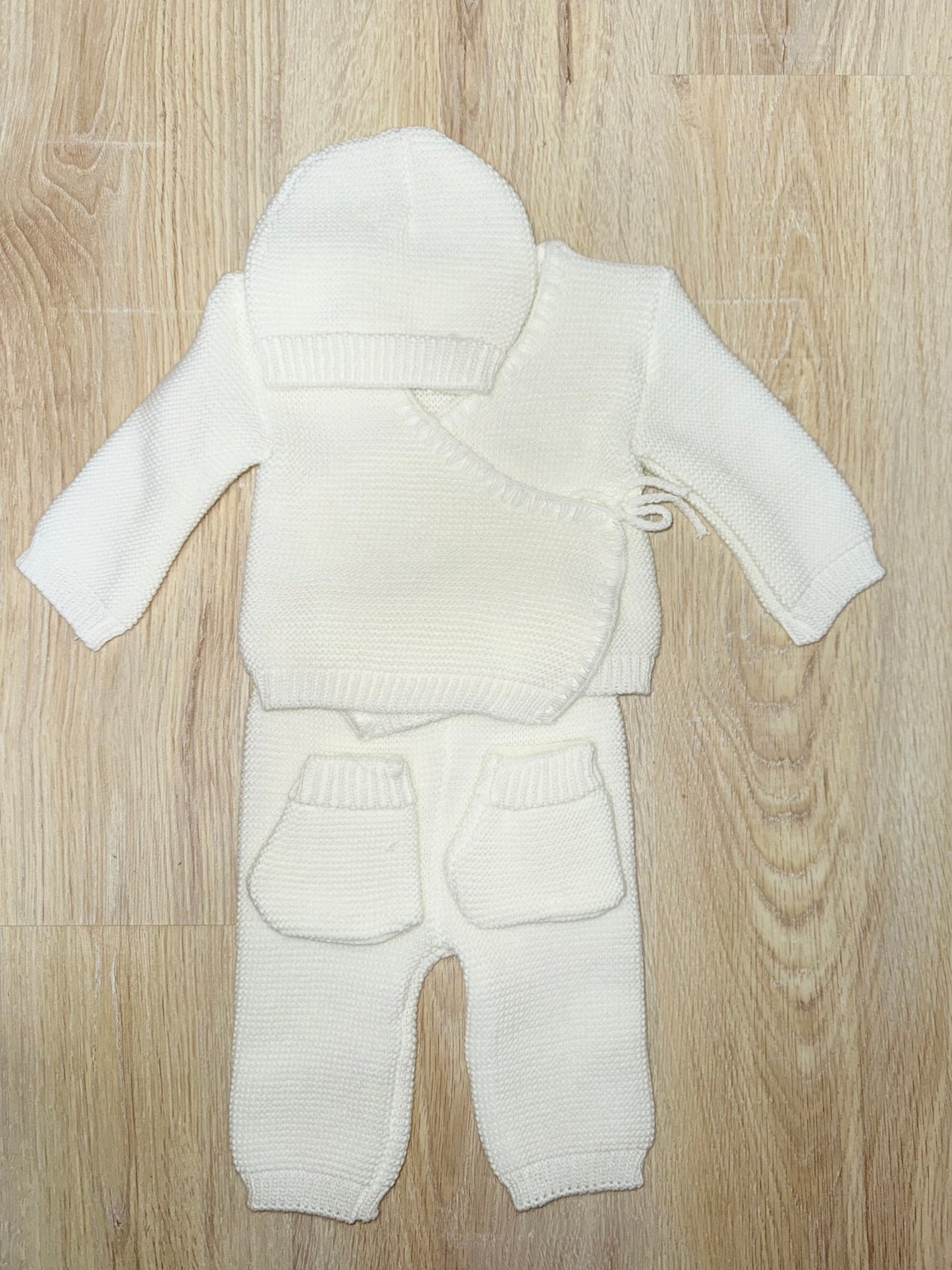 Ensemble Naissance 4 pièces - Laine