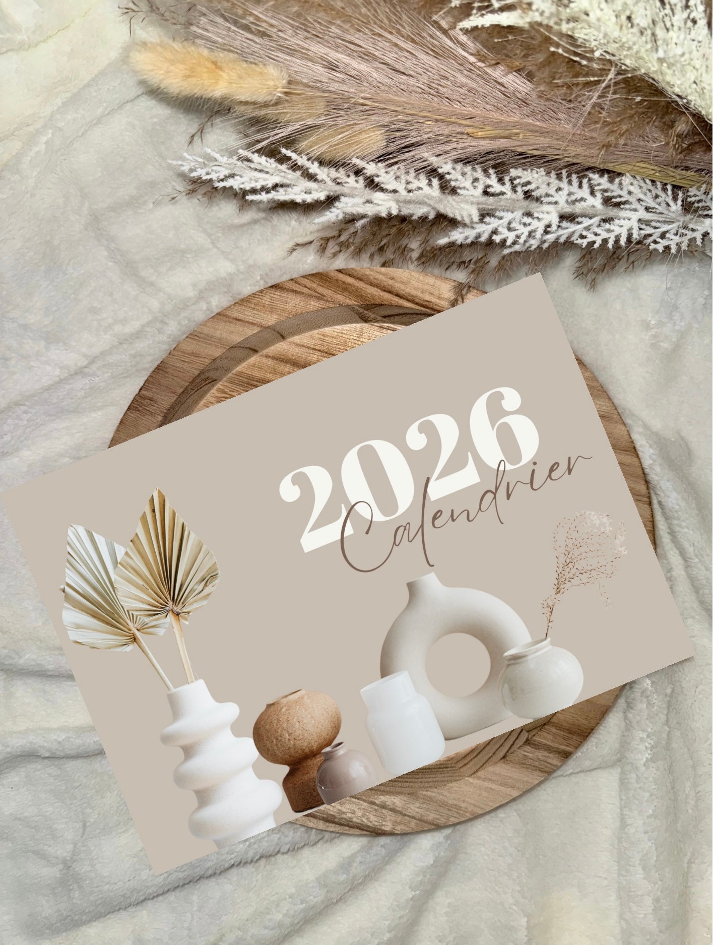 Calendrier 2026 avec photo