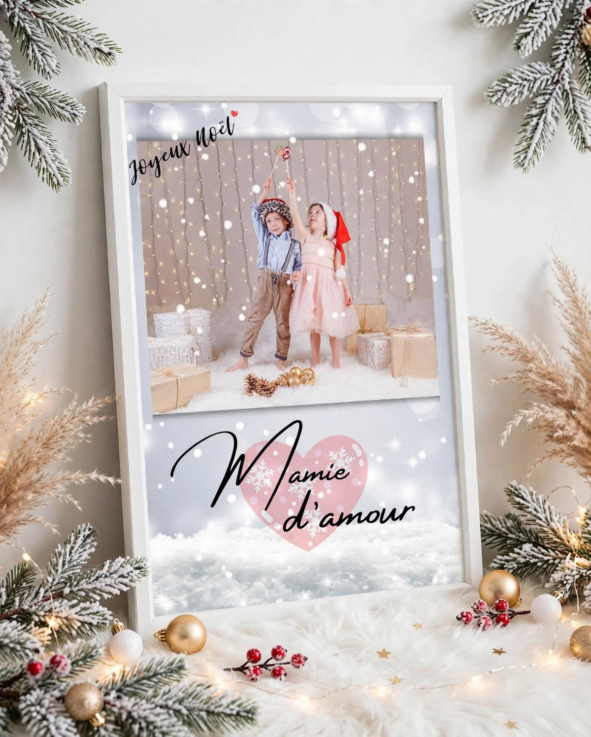 Cadre photo - Édition Noël 🎄✨