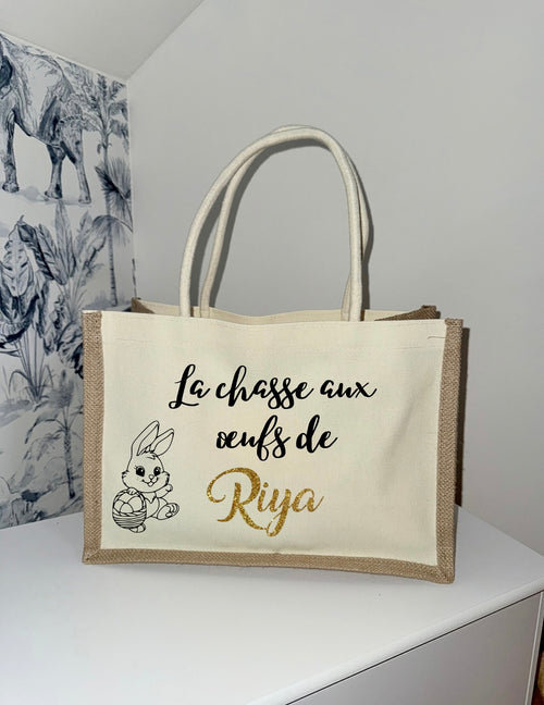 Sac en jute - Pâques
