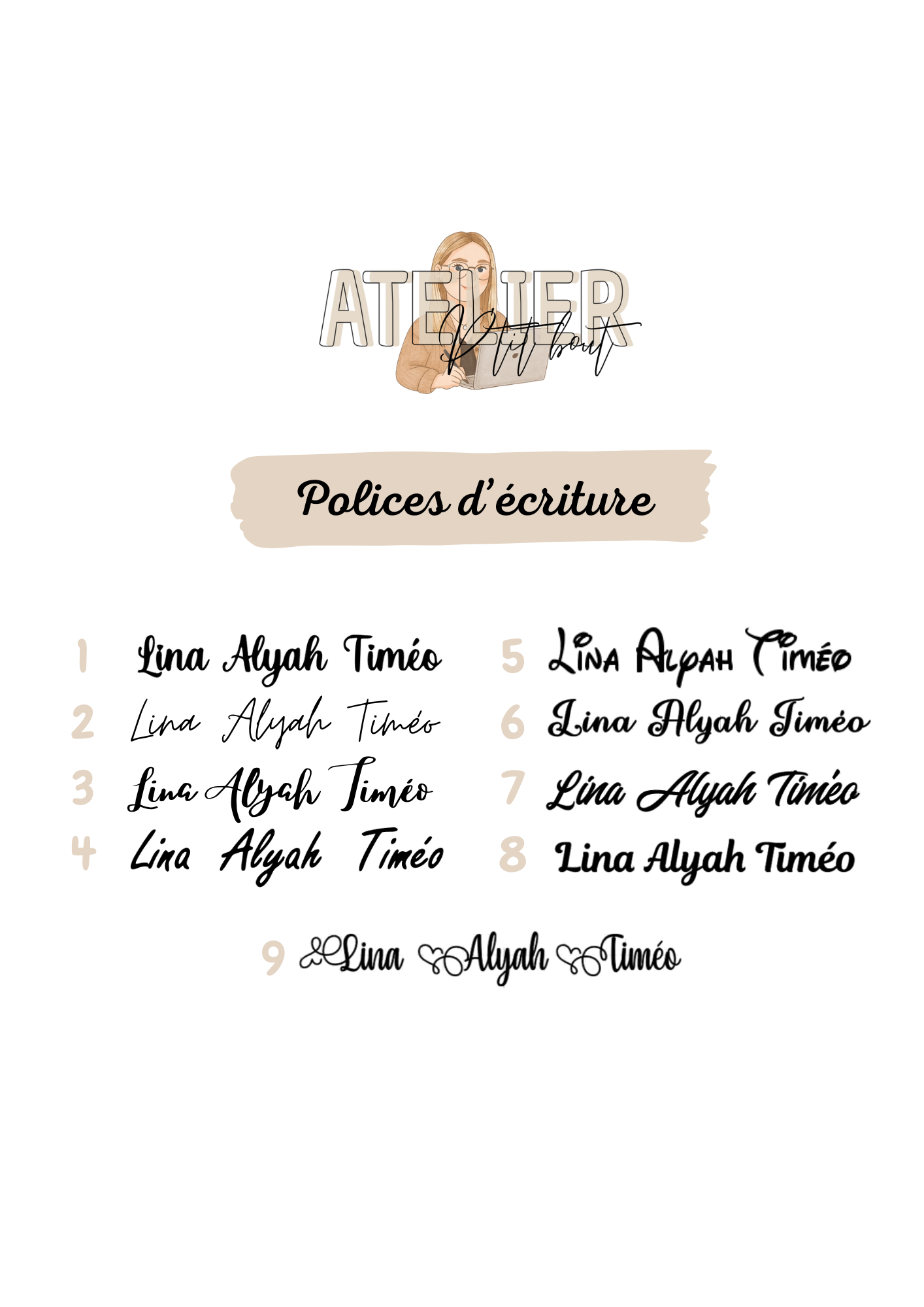 Jabador personnalisé