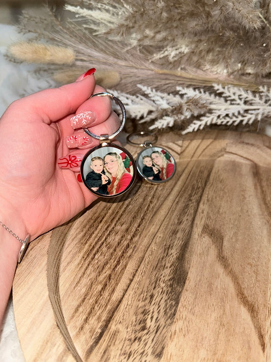Porte clés avec photo