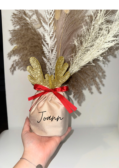 Pochon de Noël personnalisé
