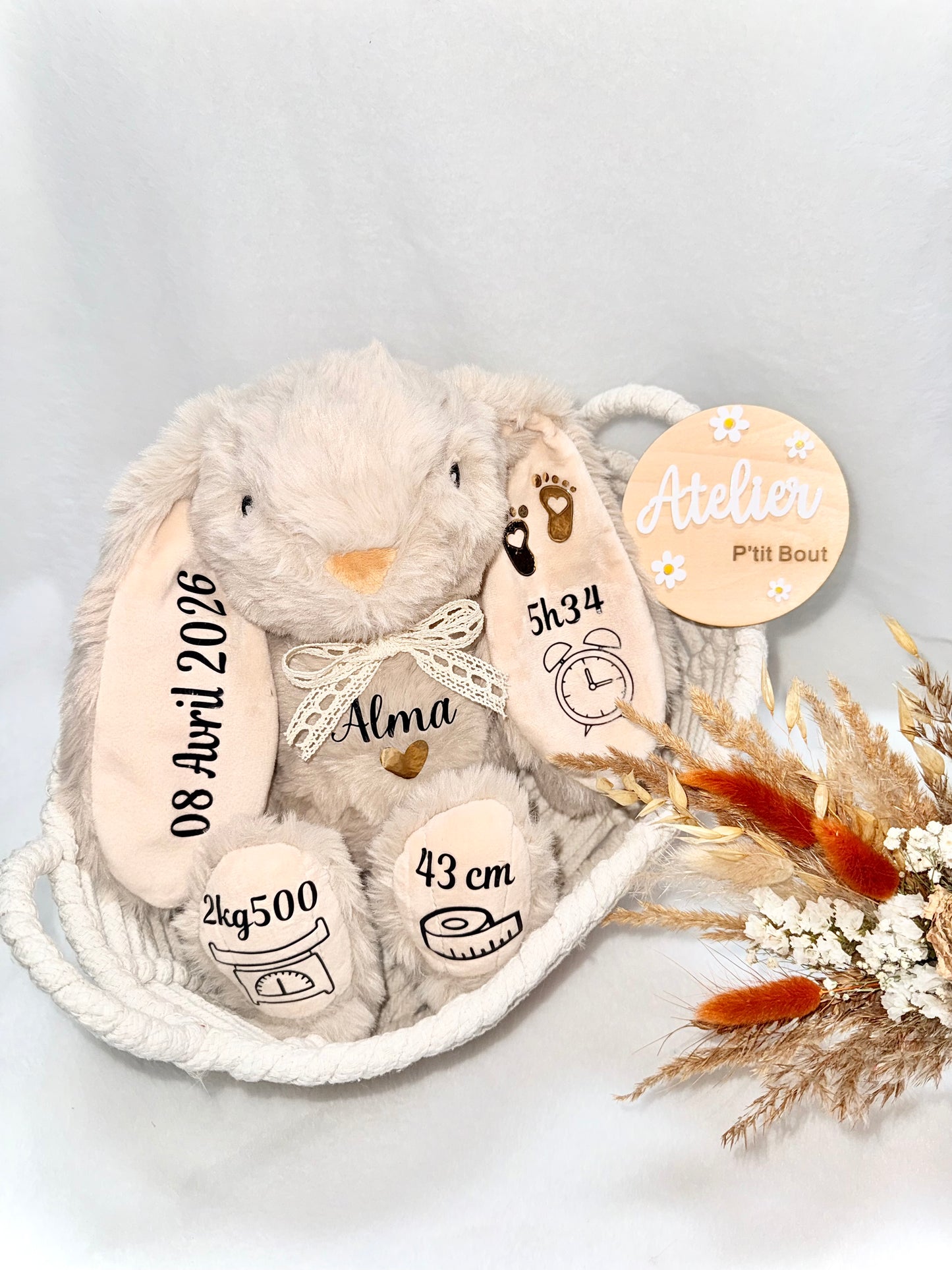 Peluche personnalisée