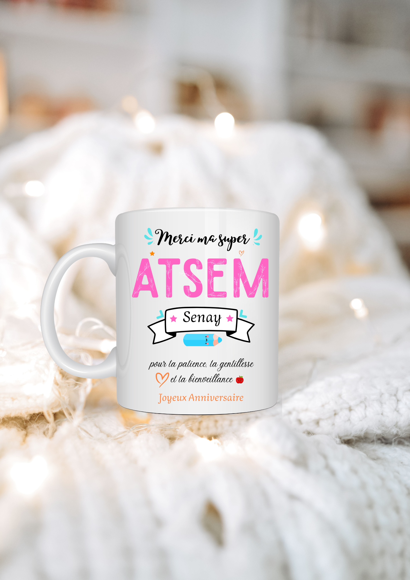 Tasse personnalisée - Atsem
