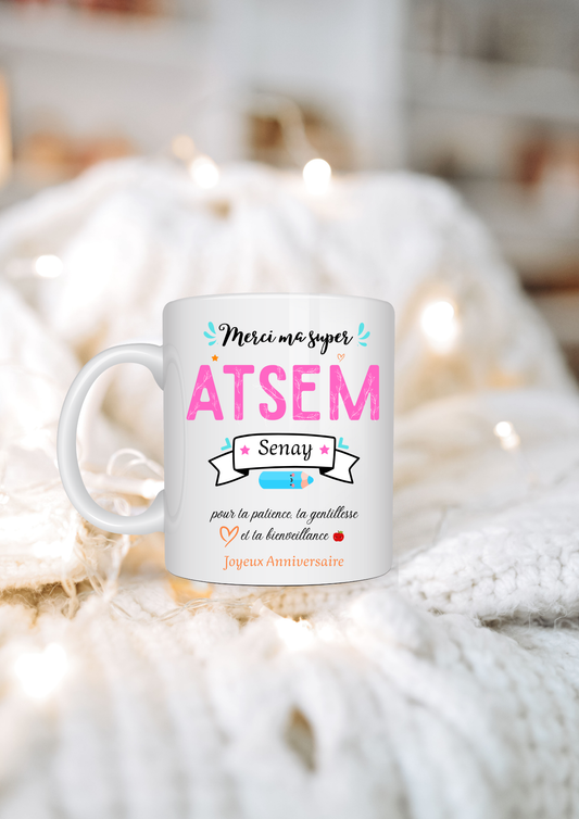 Tasse personnalisée - Atsem