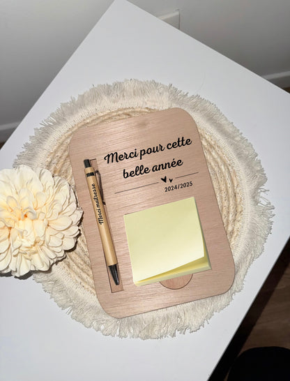 Bloc notes personnalisé