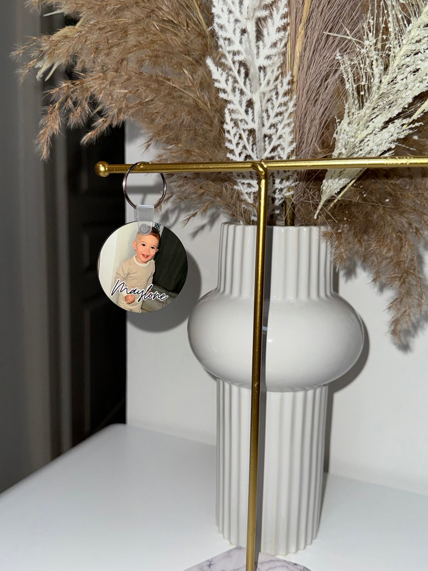Porte-clés avec photo - Rond