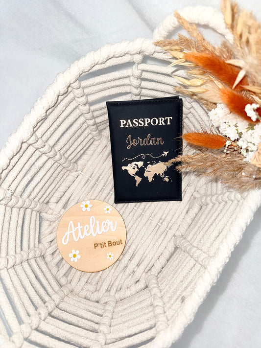 Protège-passeport personnalisé