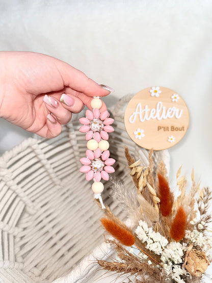 Porte-clé Floral