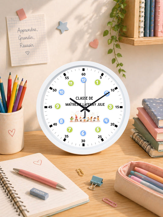 Horloge personnalisée