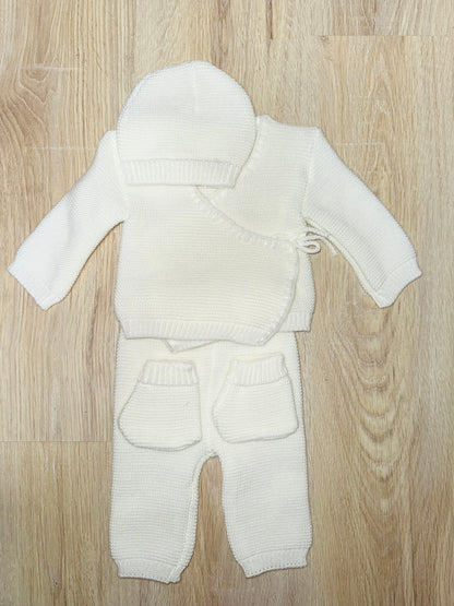 Ensemble Naissance 4 pièces - Laine