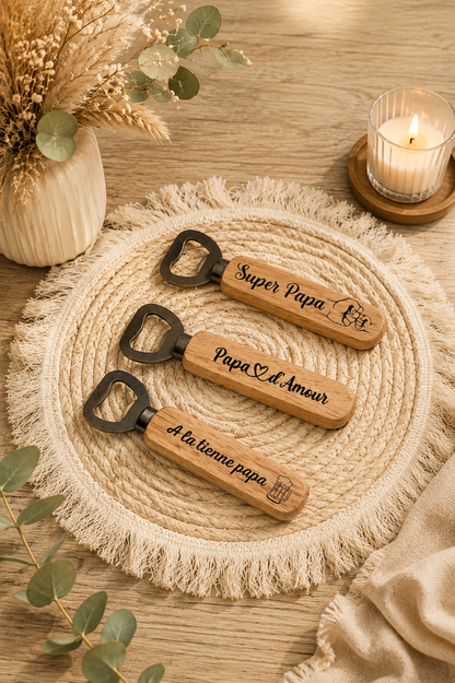 Décapsuleur en bois