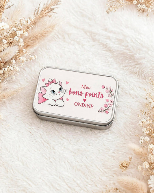 Boîte à bons points personnalisable