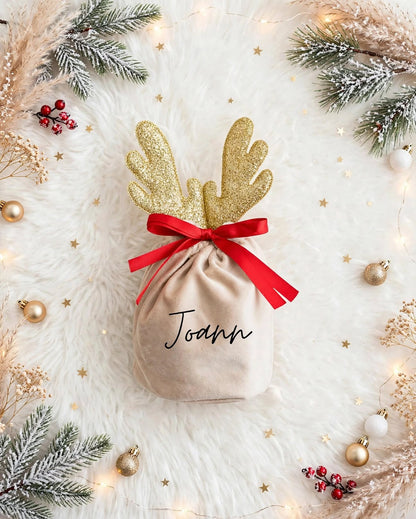 Pochon de Noël personnalisé