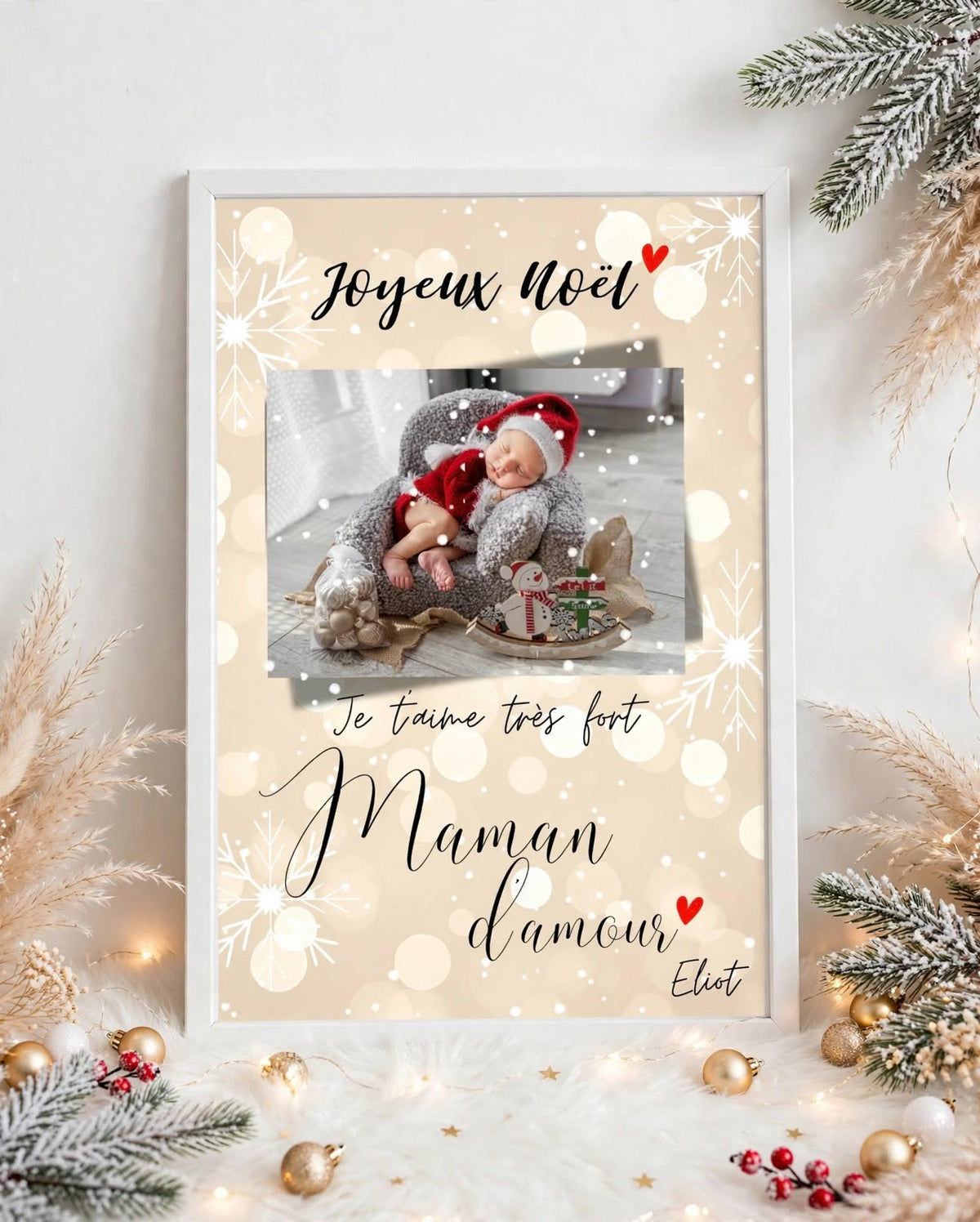 Cadre photo - Édition Noël 🎄✨