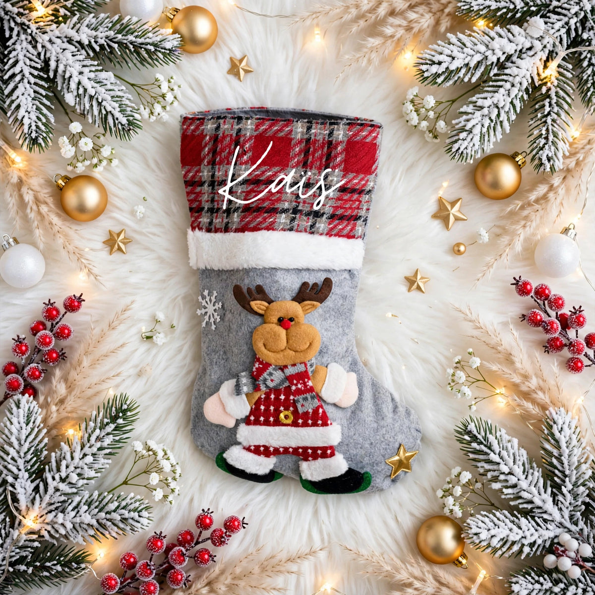 Chaussette de Noël personnalisée