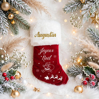 Chaussette de Noël personnalisée